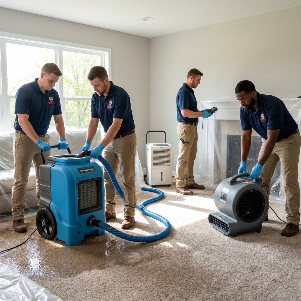 Emergency professional property restoration